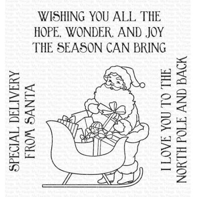My Favorite Things Clear Stamps - Special Delivery From Santa